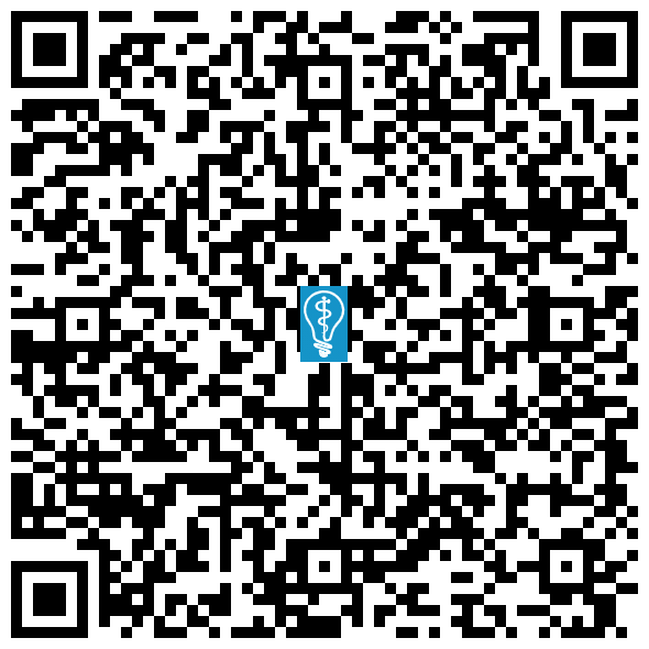 QR code image to open directions to Norwalk Village Dental Center in Norwalk, CA on mobile